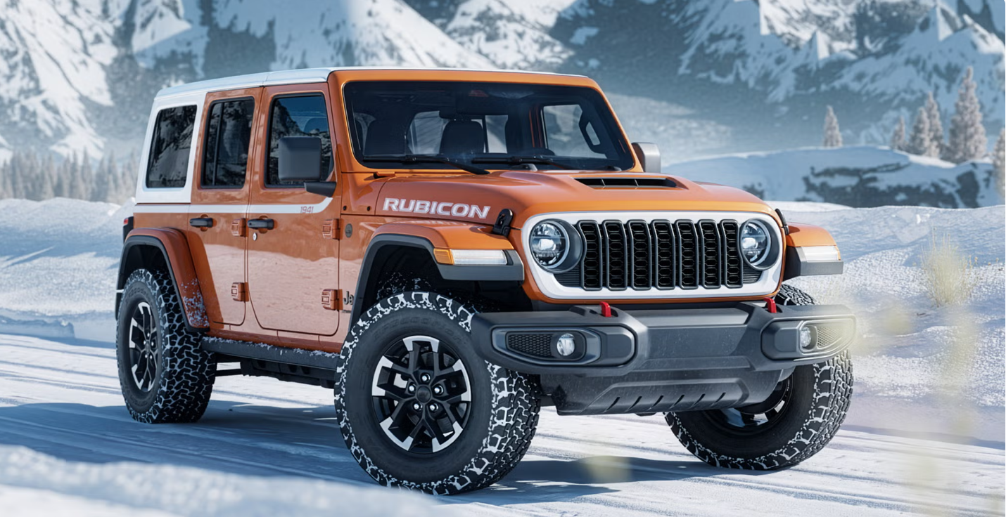 2026 Jeep Wrangler Whitecap with Arctic White hardtop and grille